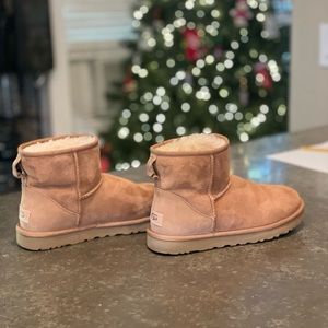 Ugg women’s mini size 8 in chestnut. Well loved taken good care of. No stains